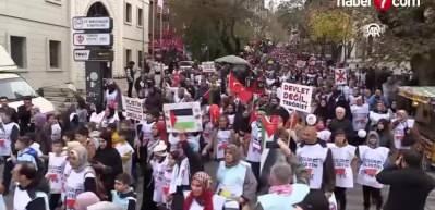 Bursa&rsquo;nın &ccedil;ocukları Filistin i&ccedil;in tek y&uuml;rek