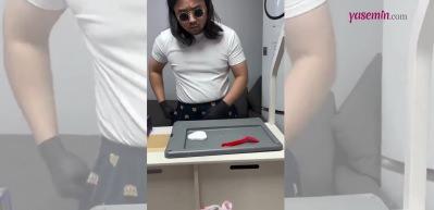 Çocuklarıyla akşam etkinliği yapan babanın görüntüleri gülümsetti!