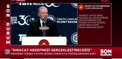 Cumhurbaşkanı Erdoğan'dan &ouml;nemli a&ccedil;ıklamalarda bulundu