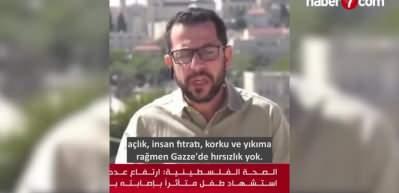 El Cezire muhabiri "Gazze&rsquo;de garip bir şey oluyor" diyerek paylaştı! G&ouml;r&uuml;nt&uuml;ler g&uuml;ndem oldu