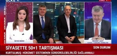 Meclis Başkanı Numan Kurtulmuş 50+1 tartışmaları bir  ayrışamaya neden olur mu? sorularına cevap verdi