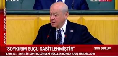 MHP lideri Bah&ccedil;eli'den 50+1 sistemi hakkında a&ccedil;ıklamalarda bulundu...