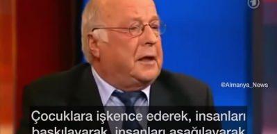 Siyonist İsrail'in saldırganlığını Alman Bakan canlı yayında a&ccedil;ıkladı!