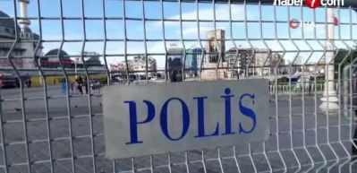 Taksim Meydanı bariyerlerle kapatıldı