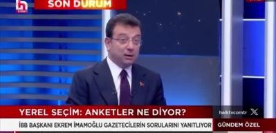 CHP'li İmamoğlu'ndan canlı yayında metro yalanı: Son 25 yılda 5 kat...