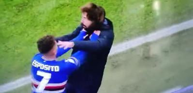 Andrea Pirlo gol sonrası şok oldu! İşte herkesin şaşırdığı o anlar!