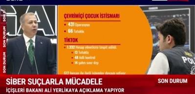 Bakan Ali Yerlikaya a&ccedil;ıkladı: TikTok'taki ahlaksızlığa neşter!