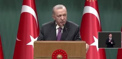 Erdoğan: T&uuml;rkiye'nin g&uuml;neyinde ter&ouml;r yapılanmasına asla izin vermeyeceğiz