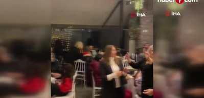 K&ouml;peğinin 6. yaş g&uuml;n&uuml;n&uuml; partiyle kutladı