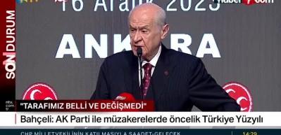 Devlet Bah&ccedil;eli deprem b&ouml;lgesi ile ilgili konuştu