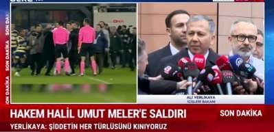 İ&ccedil;işleri Bakanı Ali Yerlikaya: "Bir daha y&uuml;z&uuml;m&uuml;z&uuml; kızartan bu g&ouml;r&uuml;nt&uuml;leri g&ouml;rmek istemiyoruz"