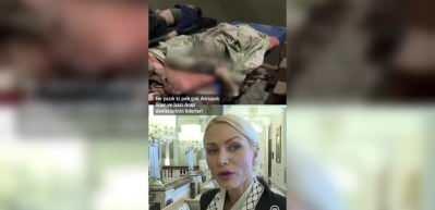 Rus gazeteciler, İsrail'in Gazze soykırımına tepki g&ouml;sterdi: Umuyorum ki İslam d&uuml;nyası ayağa kalkacak