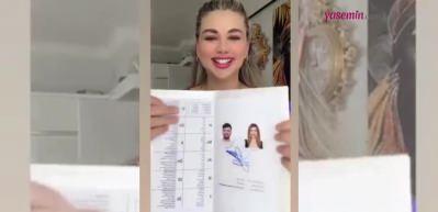 'Mucize'nin Mizgin'i Seda Tosun boşandığını nikah cüzdanını yırtarak duyurdu! "Artık özgürüm"