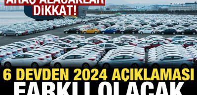 2024'te otomotiv satışlarında artış bekleniyor