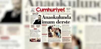 Cumhuriyet gazetesi, skandal i&ccedil;inde skandal yaşadı: &Ccedil;ocukları din d&uuml;şmanlığı i&ccedil;in kullandılar