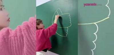 Kelebek çizmek hiç bu kadar kolay olmamıştı!