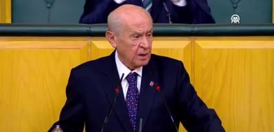 Bah&ccedil;eli'nin s&ouml;zleri sosyal medyada yeniden g&uuml;ndem oldu: TBMM'de ter&ouml;rist istemiyoruz