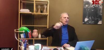 Can Ataklı'dan şehit babasına hakaret: Kimsin lan sen...