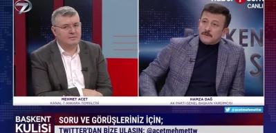 Hamza Dağ: "Kendi i&ccedil;lerinde tartışsınlar en g&uuml;&ccedil;l&uuml; adayla gelsinler"