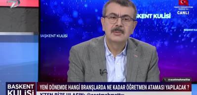 Milli Eğitim Bakanı Yusuf Tekin'den atama a&ccedil;ıklaması