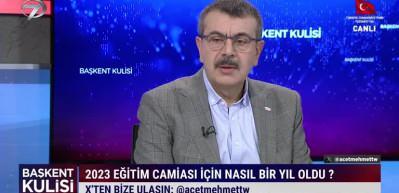 Milli Eğitim Bakanı Yusuf Tekin'den &ouml;nemli a&ccedil;ıklamalar