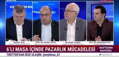 6'lı masada s&uuml;rpriz aday!