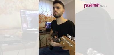 Sosyal medyada olay oldu! Bağlama ve elektro gitar atışması...