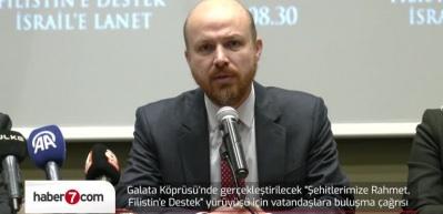 Galata K&ouml;pr&uuml;s&uuml;'nde 1 Ocak'ta d&uuml;zenlenecek Filistin eylemi i&ccedil;in ortak &ccedil;ağrı