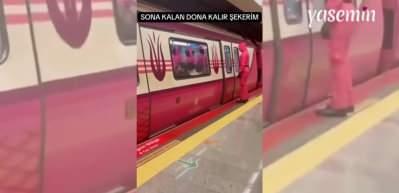 Metroya vaktinde binemedi! Squid Game için yapılan tanıtım çekimlerinde...
