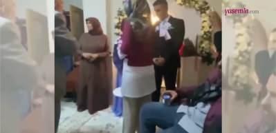 Nişan töreninde paraları gelinin yüzüne attı! O anlar damga vurdu