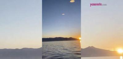 Vapurun aydınlatmalarını UFO sanan genç kız sosyal medyanın gündemine oturdu!