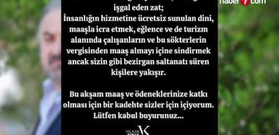 Volkan Konak &ccedil;ıldırdı: Bu akşam sizin i&ccedil;in i&ccedil;iyorum