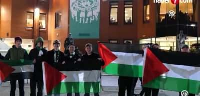 Celtic taraftarlarından Filistin'e b&uuml;y&uuml;k destek