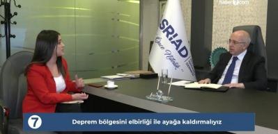 "Deprem B&ouml;lgesini ayağa kaldırmalıyız"