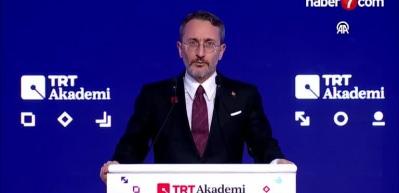 Fahrettin Altun, TRT Akademi'nin tanıtım programında konuştu