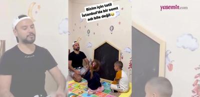 Alişan'dan gülümseten video! Okullar tatil olunca iş başa düştü...