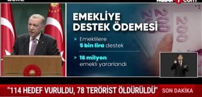 Emekliye y&uuml;zde 5 zam!