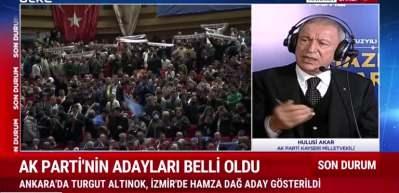 Hulusi Akar, &Uuml;lke TV'ye konuştu: Belediyelerimiz deprem konusunda ciddi adımlar atacak