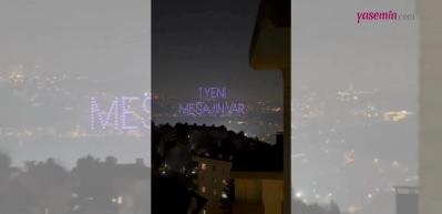 Kübra dizisinin tanıtımında kullanılan drone gösterisi sosyal medyada gündem oldu!