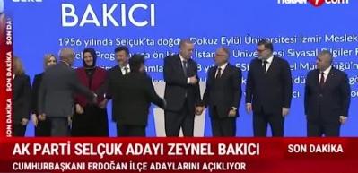 Cumhurbaşkanı Erdoğan İzmir Urla Belediye Başkan Adayını a&ccedil;ıkladı