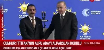 Erdoğan Eskişehir belediye başkan adaylarını a&ccedil;ıkladı