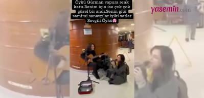 Öykü Gürman yıllar sonra yeniden seslendirdi! Vapurda karşılaştı