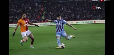 Trabzon'da Galatasaray'dan 5 gollü galibiyet