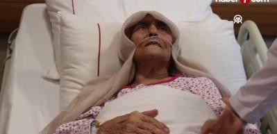 111 yaşındaki Hatice nine 5. defa hayata tutundu