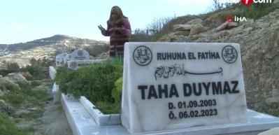 6 Şubat depreminde hayatını kaybeden fenomen Taha Duymaz'ın annesinden y&uuml;rek yakan s&ouml;zler!