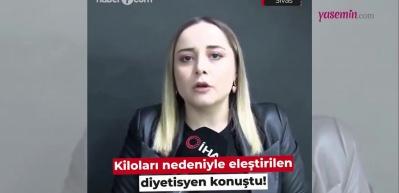 Kiloları nedeniyle eleştirilen diyetisyen Betül Öztürk: "Diyetisyen zayıf olmak zorunda değil"