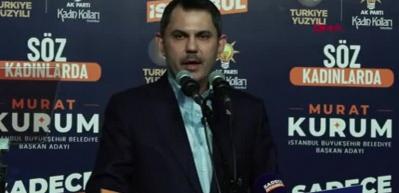 Kurum: İstanbul'da en &ouml;nemli rol kadınlarımızın olacaktır