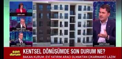 Murat Kurum daha &ouml;nce de farklı kanalda aynı a&ccedil;ıklamayı yapmıştı