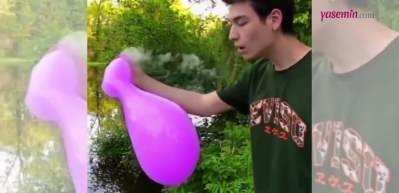 Rengarenk şov! Dumanla renklendirilen baloncukların eşsiz dansı sosyal medyada viral oldu