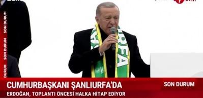 Cumhurbaşkanı Erdoğan, AK Parti Şanlıurfa İl&ccedil;e Belediye Başkan Adayları Tanıtım Toplantısı'nda konuştu